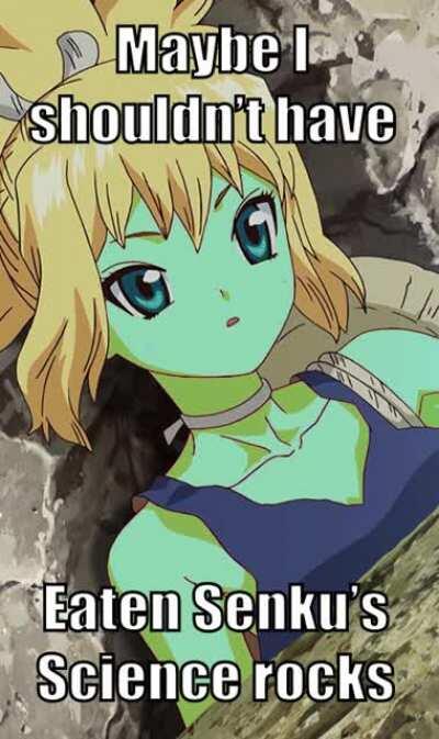 Kohaku where did my uranium go? [Dr. Stone]