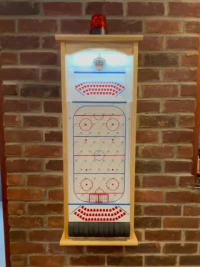 I made a new hockey themed bottle opener.