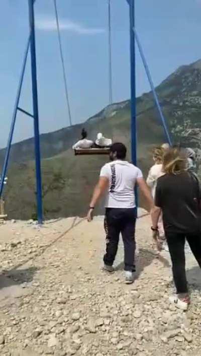 HMFT after I use a swing on a cliff