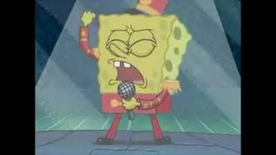 Bob esponja cantor foda-se kkk