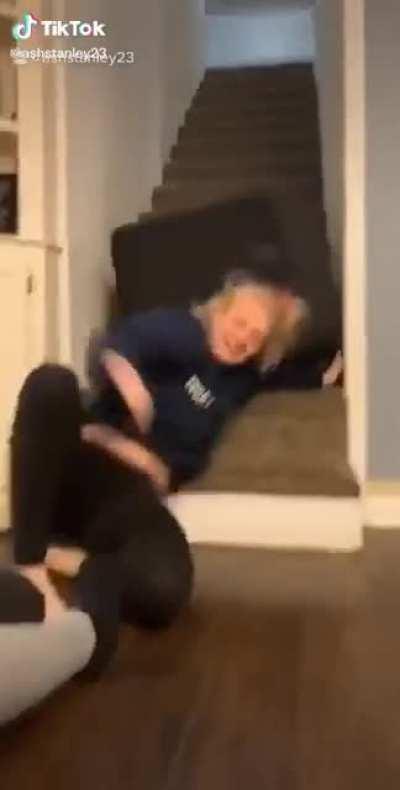 HMC while I try to surf down these stairs