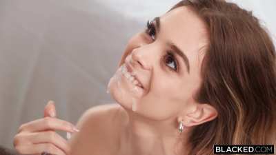 Molly enjoying her well earned reward