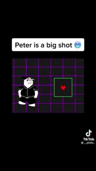 Peter is a big shot😱😱