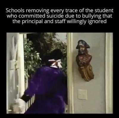 one of the darker moments in my middle school experience