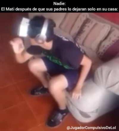 El Mati después de que sus padres le dejaran solo en su casa: