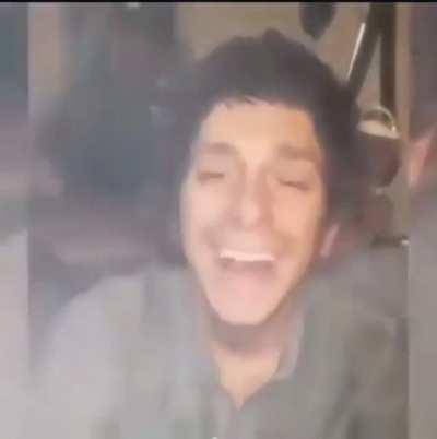 He’s having the time of his life