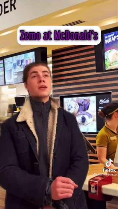 Zemo at McDonalds
