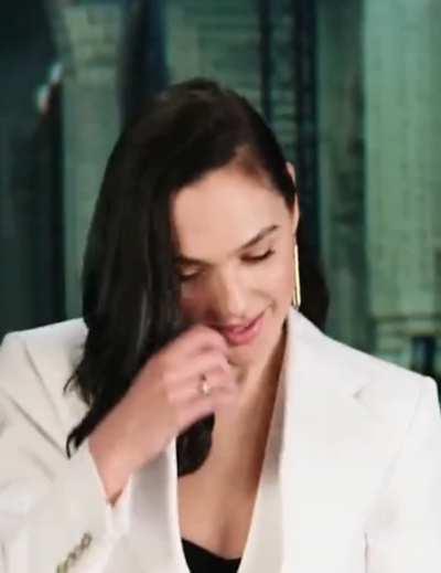 Your friend’s mom, Gal Gadot, trying to seduce you when she notices the bulge in your pants