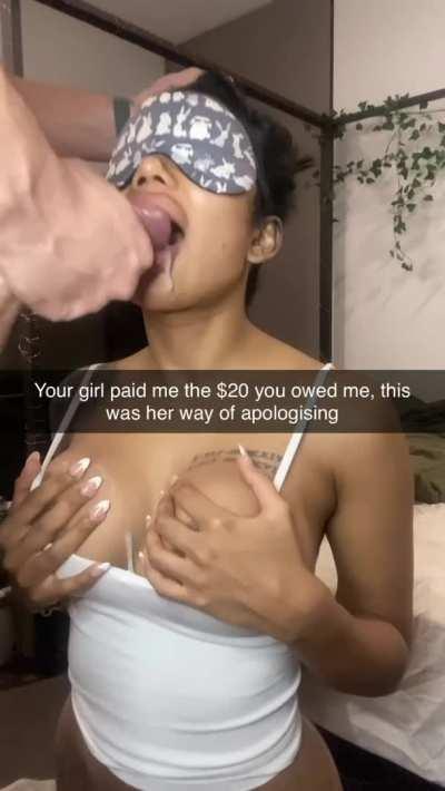 I took care of things the bimbo way x