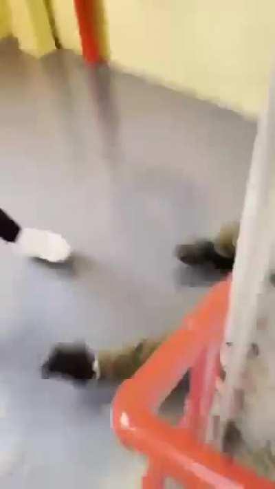 They was wyling at my school😭😭