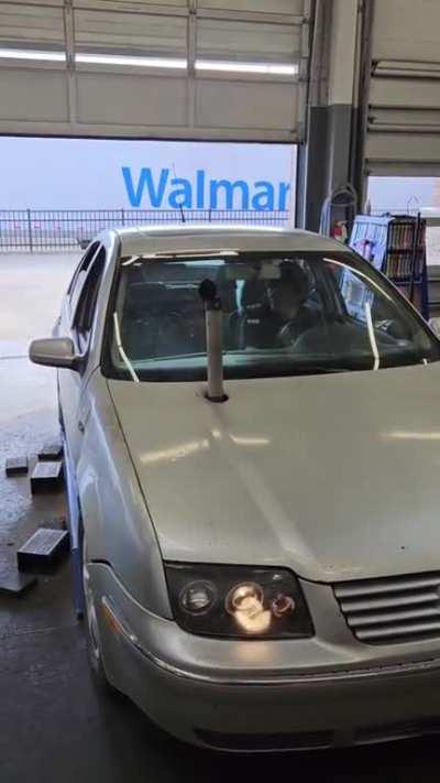 This tractor came in for tires today.