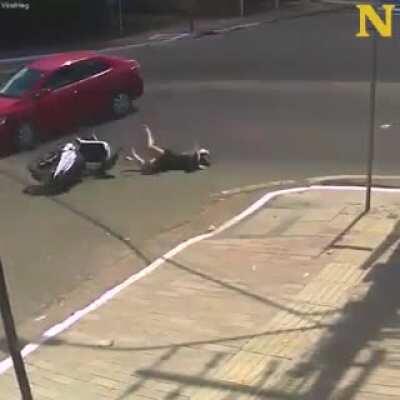 When getting hit by a car isn't enough