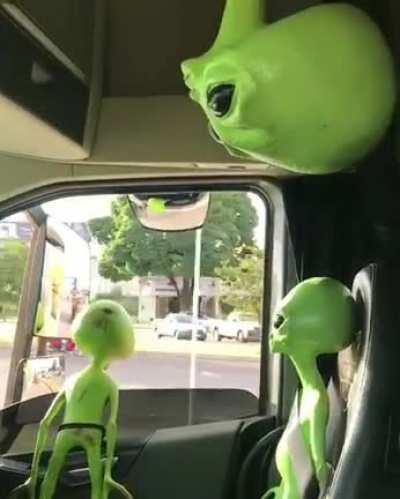 Just travelling with your homies