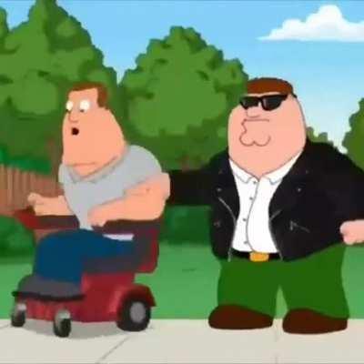 Peter griffin in Fortnite be like