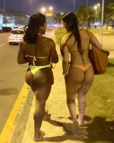 Scheduled post: @eualessandraalves2 (L), @musa_amirafit (R)