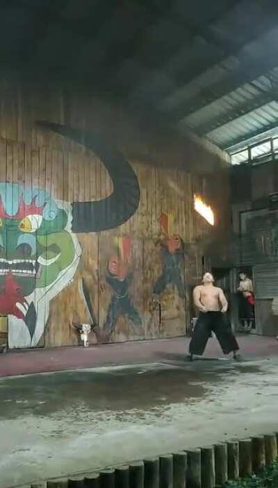 WCGW Trying to f with fire