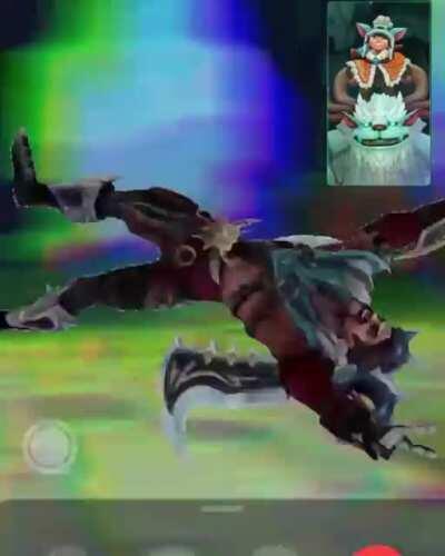 بمساعدة drovinهو يرقص nono and wallomp 🙏