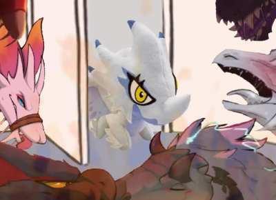 Just a lil Velk visiting different MH subreddits, very cute much wholesome :33