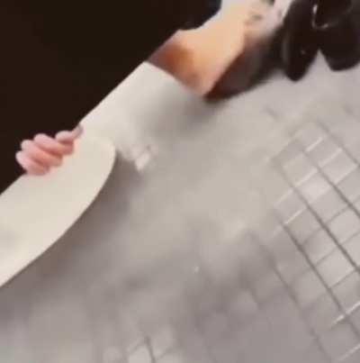 Bro was struggling 💀