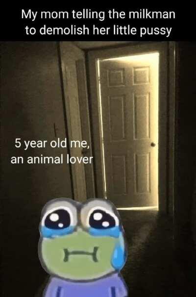 No mom pls...i love mr.pringles...