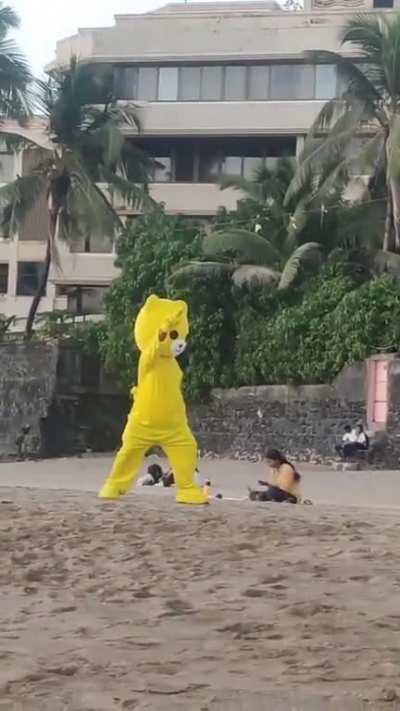 Found this character at Juhu