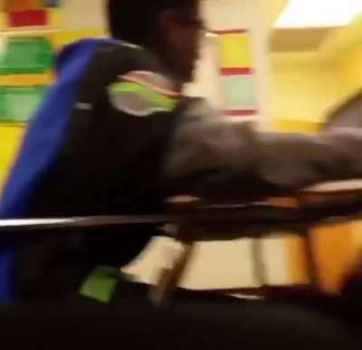 To sit in class and learn peacefully