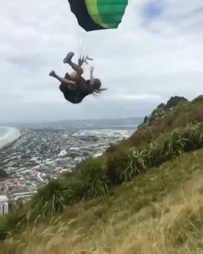 Well, it is a bit too windy to do that...