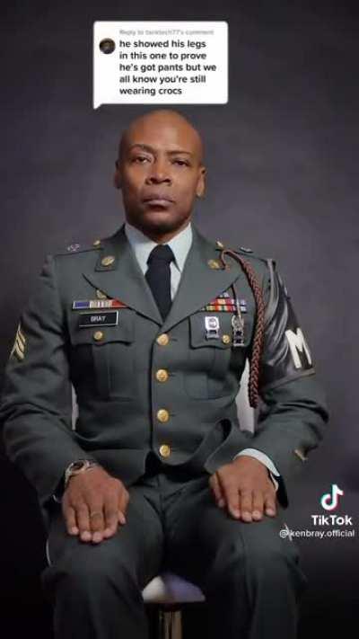 Aren't Crocs standard issue? /s