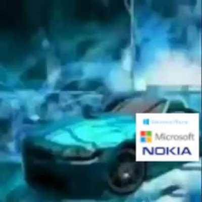 BABE HOP IN THE NOKIA CAR