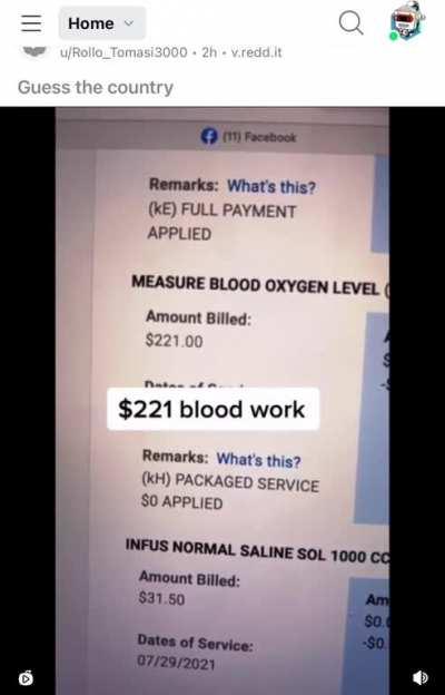 American healthcare system: Pay or Die!