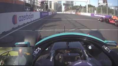 Clarkson explaining Hamilton baku restart
