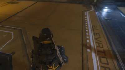 Funny glitch happened while looting an npc