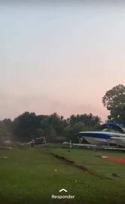 Not his best landing.