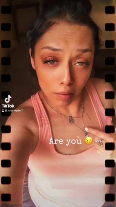 I want you to be 😉