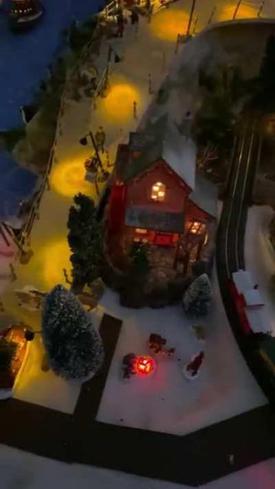 Many people asked for more pictures of my grandpas village, but I took a video instead. 8+ years in the making. Everything hand built by him