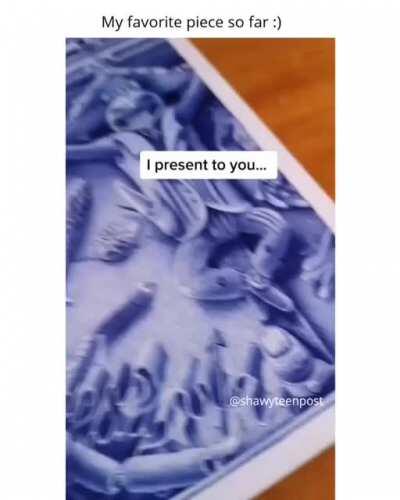 My printer doesn't even print like that!