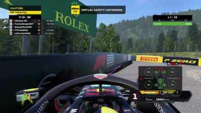 Tbh that's a clean overtake for the ferrari...