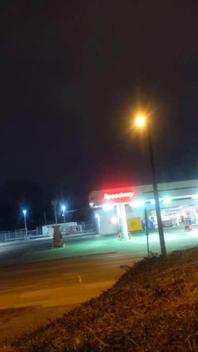 As requested, the Speedway blasting opera in Germantown. It's still blasting.