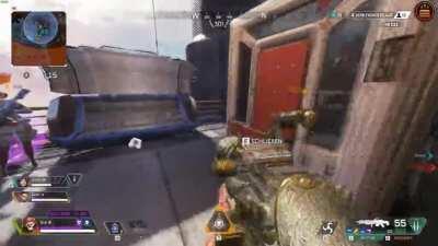 So my Loba wanted to finish for shield...