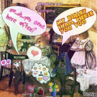 Making a picmix of every abnormality every day until I get bored day 9: der freischütz