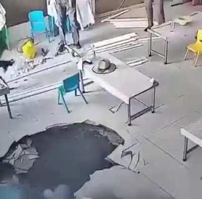 His sixth sense saved him..