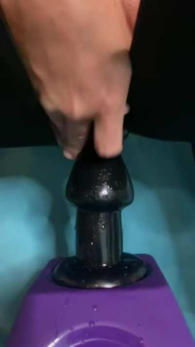 Big toys make me a squirting mess!