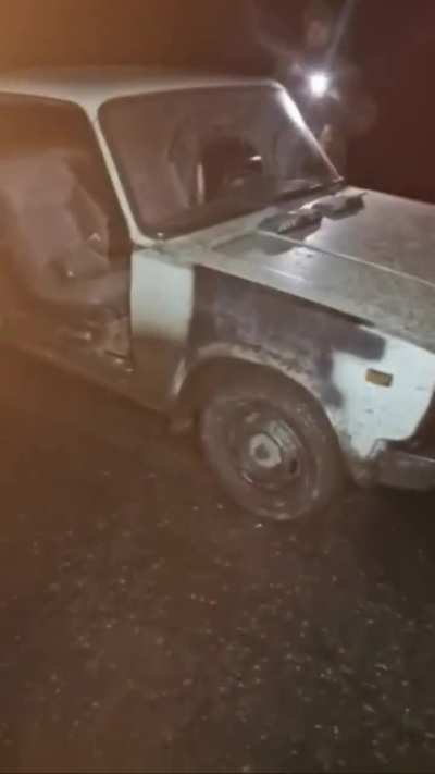 Russian using modified civil cars