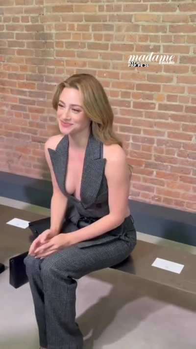 Lili Reinhart at the Michael Kors Fashion Show in NY, Sept 2025