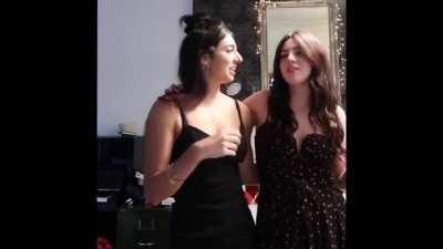 Such a babe in that dress