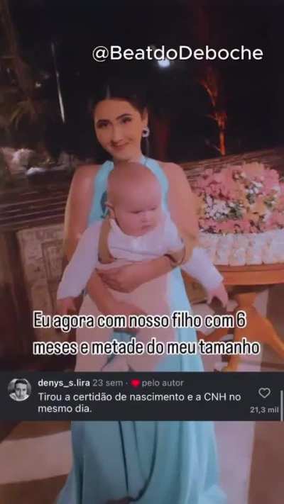 colocaram whey na papinha da criança