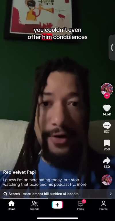 They frying Joe for how he handled Marc Al Jazeera comments .