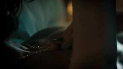 Alexandra Daddario from Mayfair Witches (with sound)