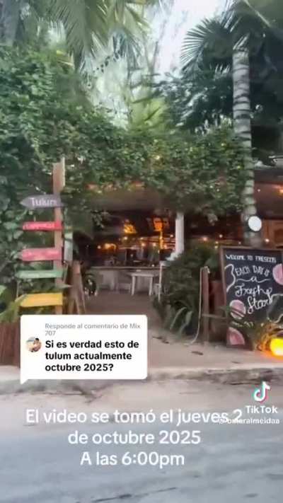 ¿Qué está pasando en Tulum? Calles y negocios lucen vacíos | VIDEO