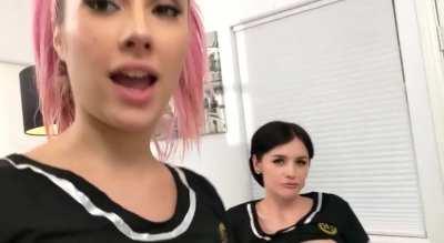 Very good work, ten out of ten | Jazmin Luv & Rosalyn Sphinx by RealJamVR